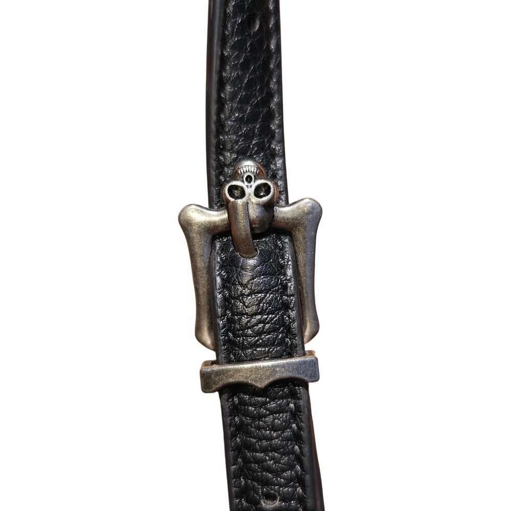 Black and Blue Embellished Studded Western Women's Crossbody Leather Bag Details - Picture 14 of 14
